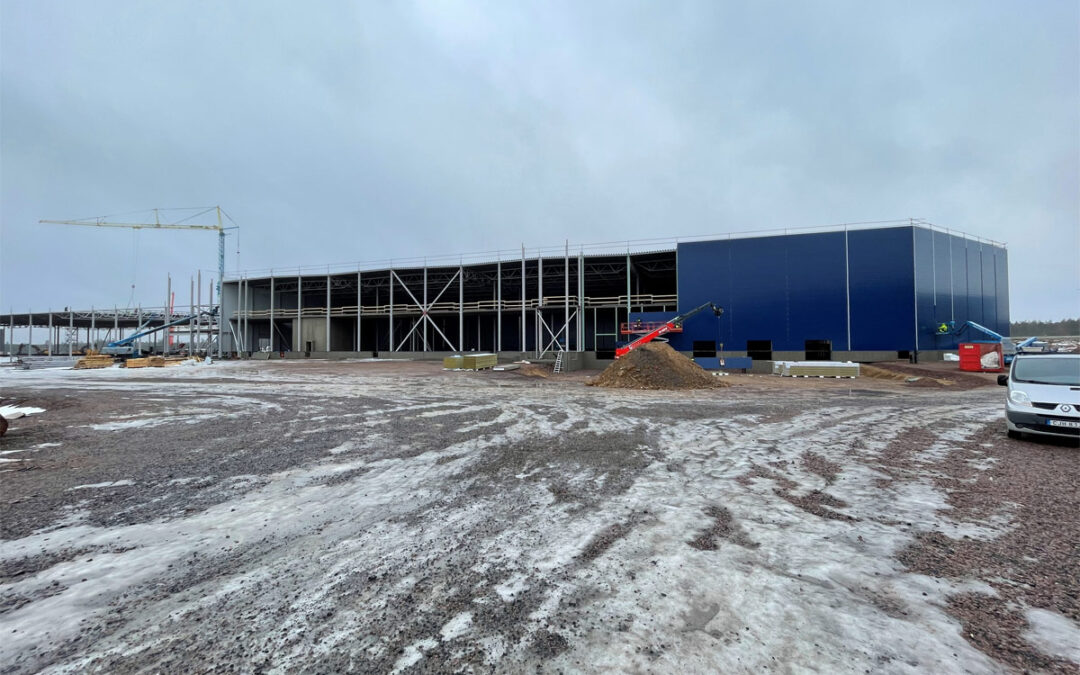 Logistikbyggnad Stödstorp i Vaggeryd